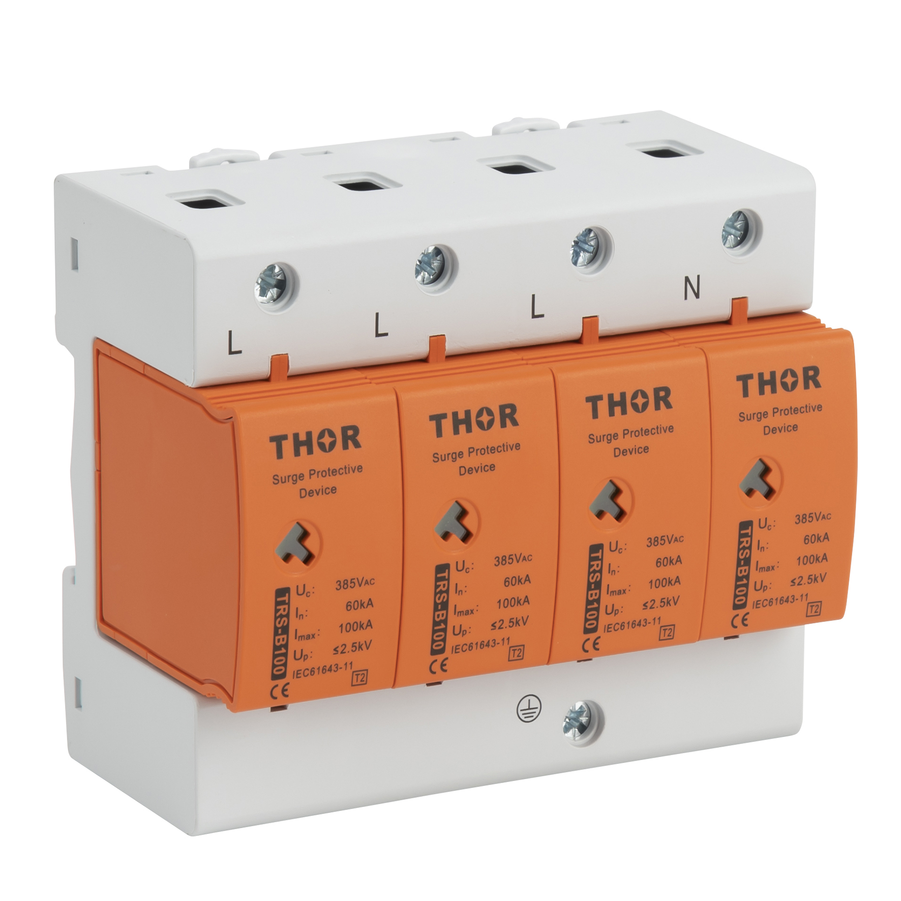 Type 2 AC surge protection device TRS-B series