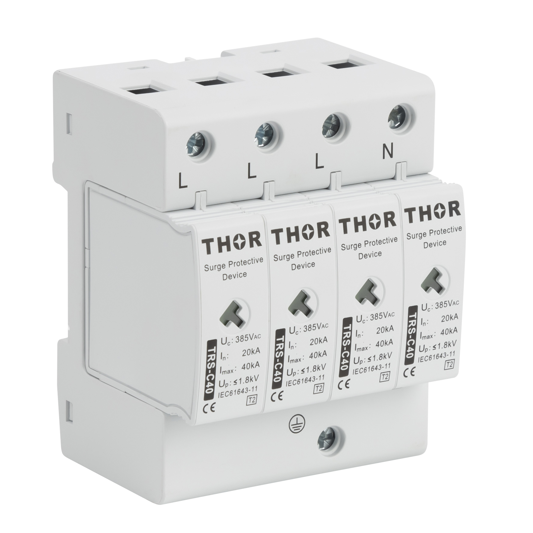Type 2 AC surge protection device TRS-C series