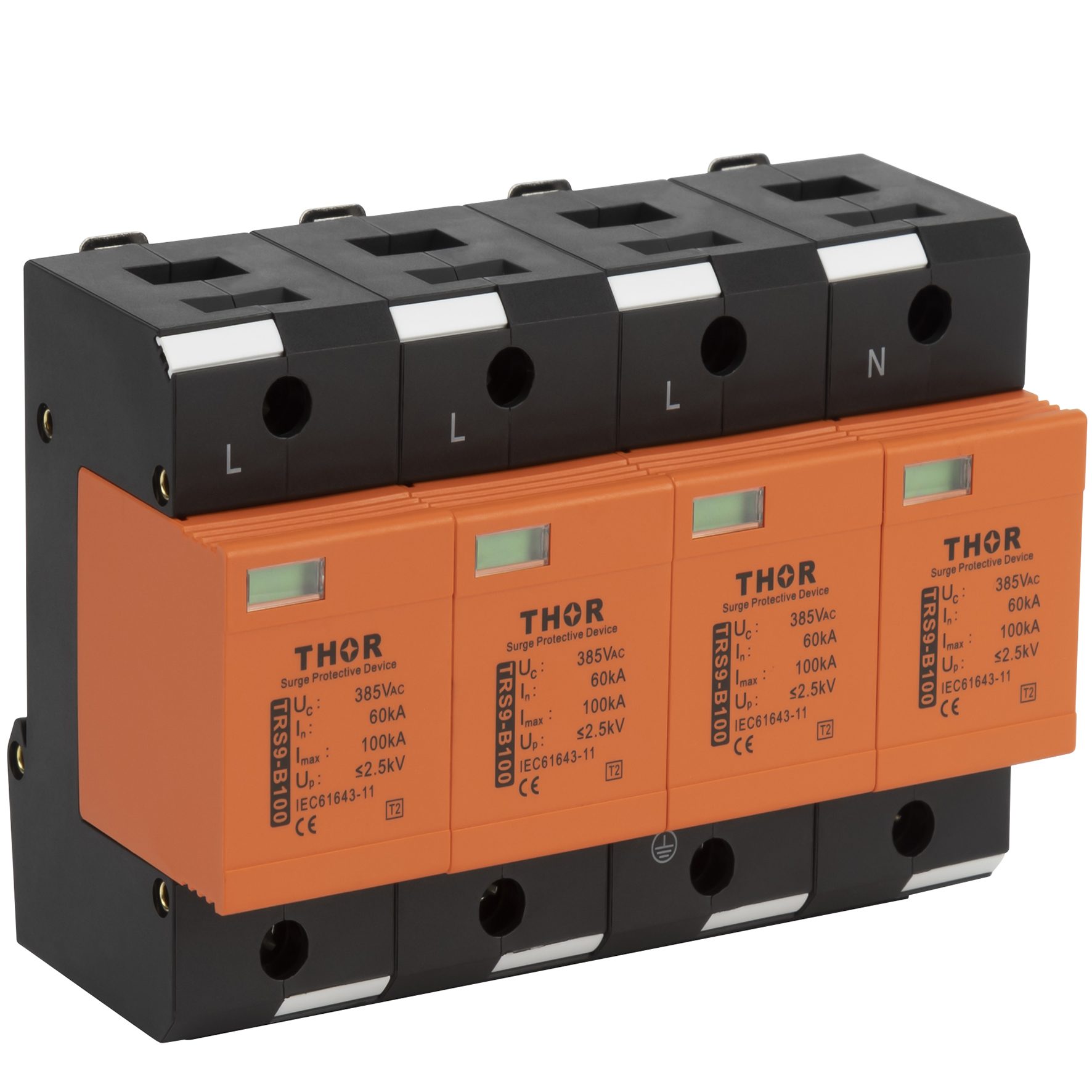 Type 2 AC surge protection device TRS9 series